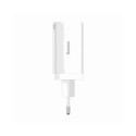 Baseus "GaN5 Pro wall charger 2xUSB-C + USB, 65W White"