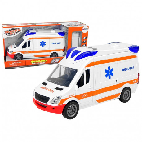 Interaktiivne kiirabiauto + kanderaam, valgus ja heli