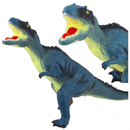 suur dinosaurusfiguur tyrannosaurus heli 41 cm sinine või oranž