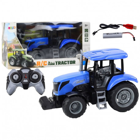 traktor kaugjuhitav RC 2.4G helid sinine