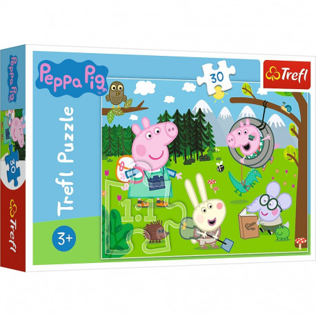 pusle - 30 - metsaseiklus - Peppa Pig - Trefl 18245