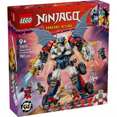 Klocki ninjago 71834 wielofunkcyjny ultramech zanea