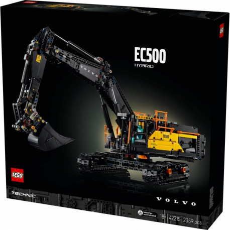 Klocki technic 42215 koparka volvo ec500 hybrid