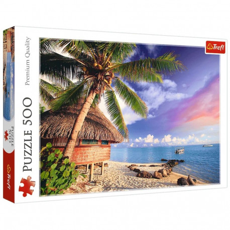 Puzzle - 500 - Bora Bora saar - Trefl 37485