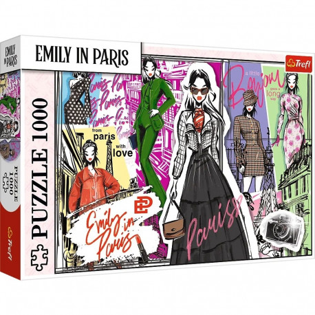 Puzzle - 1000 - Emily Pariisis: moekad inspiratsioonid - Trefl 10967