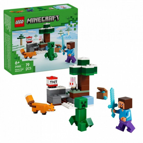 Minecraft 21583 Steve'i seiklus taigas klotsid
