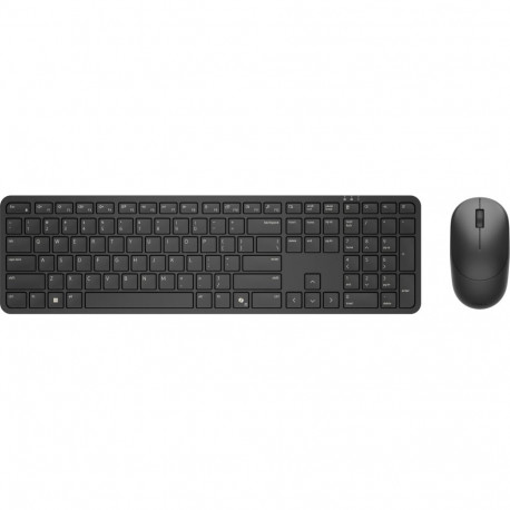 Keyboard and Mouse Set - Dell Pro 5 KM526 Wireless Keyboard And Mouse With Numeric Keypad, Black