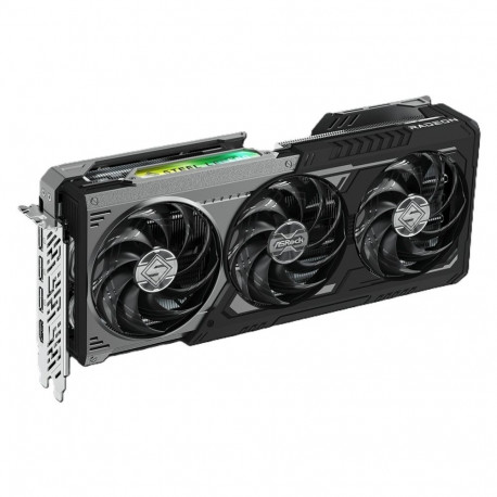 Graphics Card - ASRock RX9070GRE 12GB GDDR6 PCIe 5.0 7680x4320 Dark