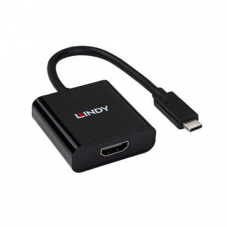 Adapter - Lindy USB Type C To HDMI 4K60 Converter, 3840x2160 At 60Hz