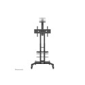 NEOMOUNTS põrandastatiiv 32inch-75inch 45kg VESA600x400 kõrguse reguleerimine 103-153cm avalik LFD k