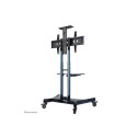 NEOMOUNTS põrandastatiiv 32inch-75inch 45kg VESA600x400 kõrguse reguleerimine 103-153cm avalik LFD k