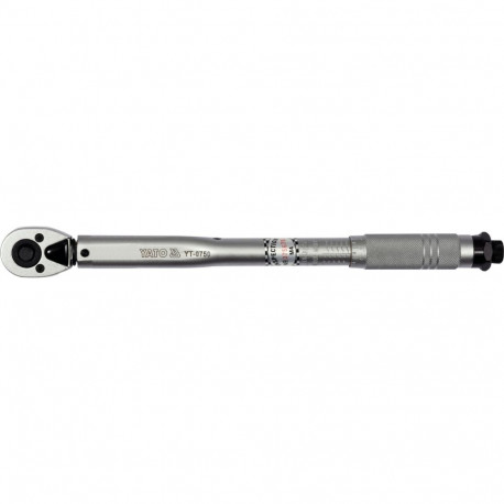 Yato torque wrench YT-0760, 1/2", 42-210Nm, 470mm, CrV steel, 24 teeth, GS certified