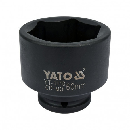 Yato Impact Socket 3/4'' YT-1110, 60 mm, 74 mm, CrMo SCM-440, phosphated, hexagonal, short