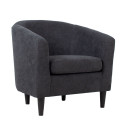Tugitool WESTER 76x68,5xH74cm, tumehall