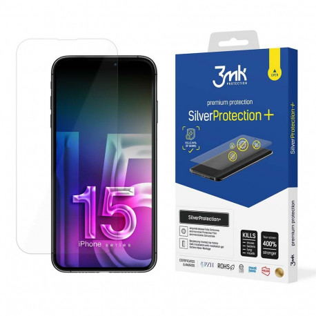 3mk SilverProtection+ protective film for iPhone 15 Plus