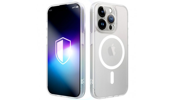 3mk Misty MagCase for iPhone 15 Pro - White