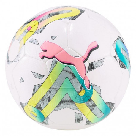 Puma jalgpall Orbita 6 MS 83787 01, valge-roheline-roosa