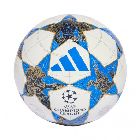 Piłka nożna adidas UCL Pro Sala 25/26 League Stage biało-niebiesko-złota JP1546