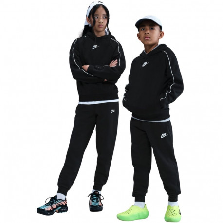 Dres dla dzieci Nike Sportswear Club Fleece czarny HQ9318 010