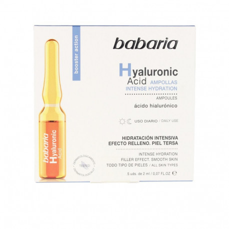BABARIA hüaluroonhappe ampullid intensiivne niisutus 5x2ml