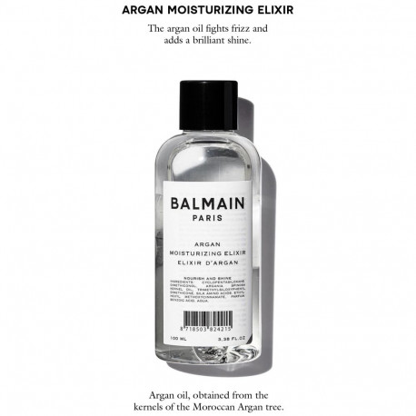 BALMAIN HAIR juukseid sügavuti niisutav eliksiir argaaniaõliga / Argan Moisturizing Elixir, 100ml