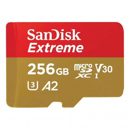 Sandisk mälukaart Extreme microSDXC 256GB