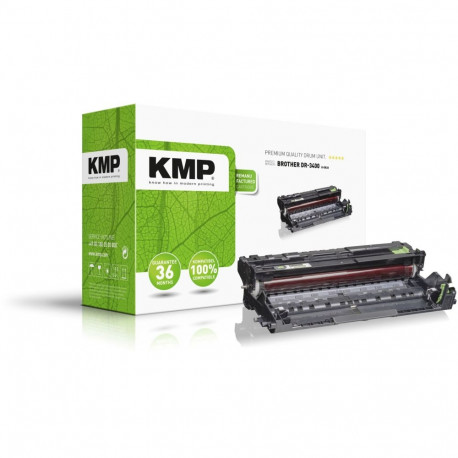 "KMP 1263,7000 black ersetzt Brother DR3400"