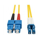 "EFB Duplex Patchkabel LC-SC OS2 G652D 1m LSZH 2mm gelb"