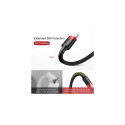 Baseus Type-C Cafule Cable 3A 1m Red + Black (CATKLF-B91)
