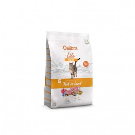 Calibra Life Adult Lamb cat food 1.5 kg
