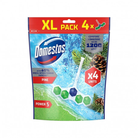 Domestos wc-puhastusvahend 4X55G, männipuu lõhnaga
