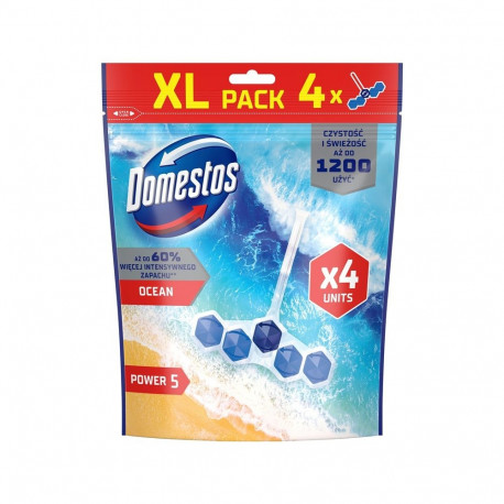DOMESTOS tualetipuhasti ookean 4x55g