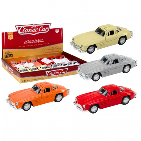 klassikaline auto 1:32 metallist avatavad uksed vedav