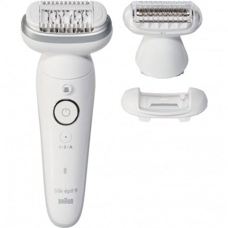 Braun epilaator Silk-épil 9 9-341, valge-hõbedane