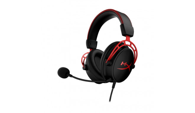 Headphones - HyperX Cloud Alpha Gaming Headset, Black/Red