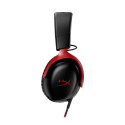 Headphones - HyperX Cloud III Gaming Headset, Memory Foam, Black/Red