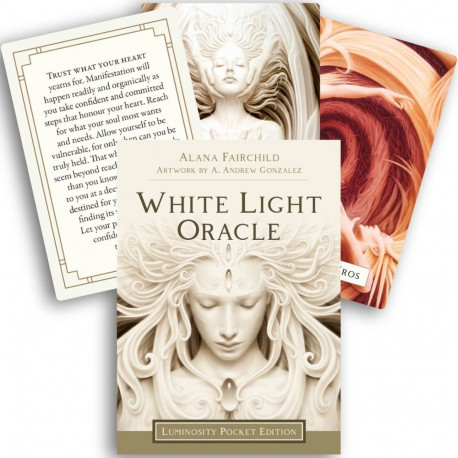 Oracle Card Deck - White Light Oracle: Luminosity Pocket Edition 44 Cards