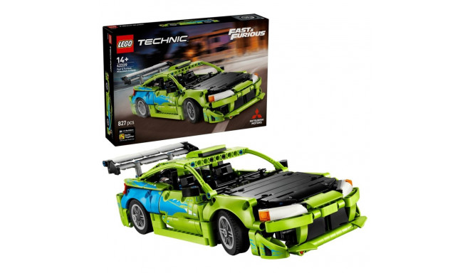 Constructor - LEGO Technic 42229 Mitsubishi Eclipse, 827 Pieces, 130 mm Width