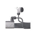 Flextail Tiny Shower Portable Shower with Pump (White)