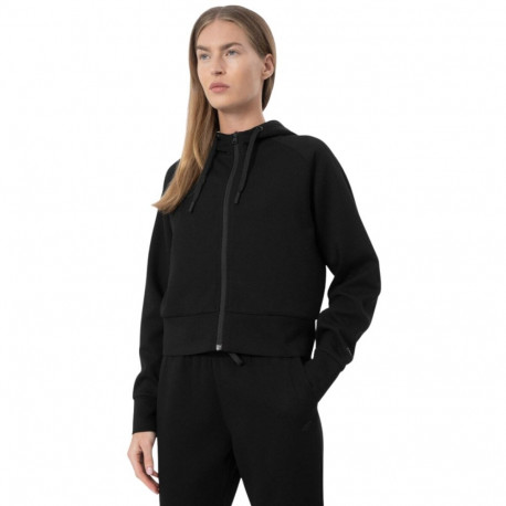 Bluza damska 4F głęboka czerń H4Z22 BLD027 20S