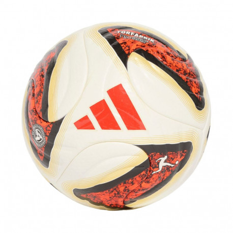 Adidas jalgpall KG6037 Bundesliga 26/27 Torfabrik Pro, valge-oranž-kuldne