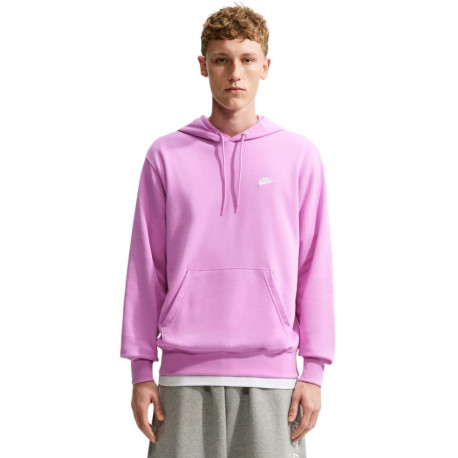 Bluza męska Nike Club FT PO Hoodie różowa FN3866 503 2XL