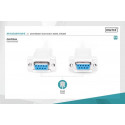 Connection cable RS232 null-modem type DSUB9 / DSUB9 Z / z beige 1,8m