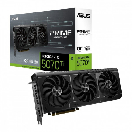 GeForce graafikakaart RTX 5070 TI PRIME OC 16GB GDDR7 256bit DP/HDMI
