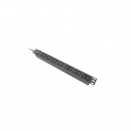 Rack PDU 19 inch 1U 16A 2M 4X C19 6X IEC C13 C20 black