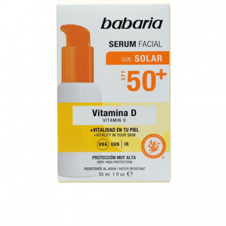 BABARIA näoseerum d-vitamiiniga SPF50+ 30ml