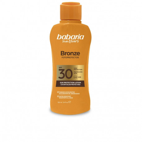 BABARIA SUN LOVERS BRONZE loción solar protectora SPF30 100 ml
