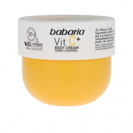 BABARIA kehakreem vitamiin C+ 100% veganne 400ml