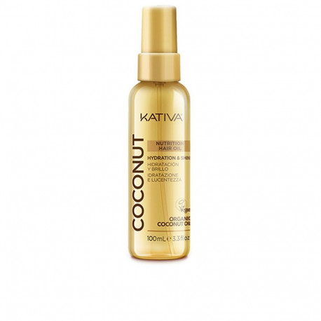 KATIVA juukseõli toitev kookos 100ml