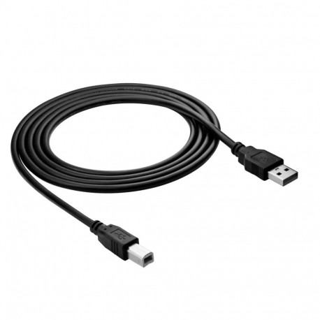 Akyga AK-USB-04 USB-kaabel USB-A (M) - USB-B (M) 2.0 1,8 m must